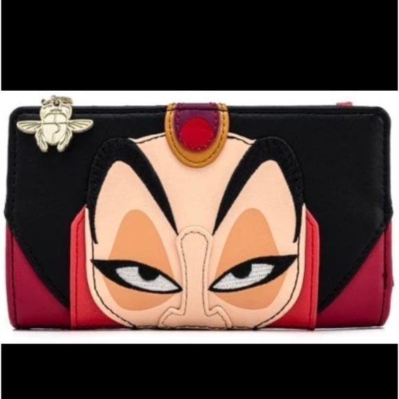 NWT Loungefly Disney villain Jafar cosplay with flap wallet - Picture 8 of 16